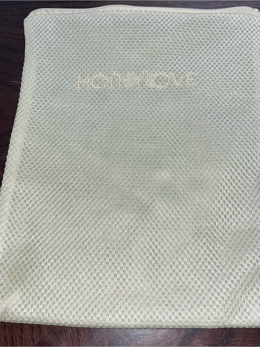 Honeylove Cream Mesh Delicate Wash Bag